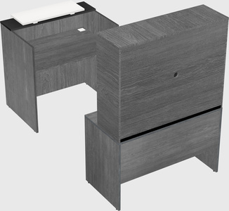 Modular reception desk