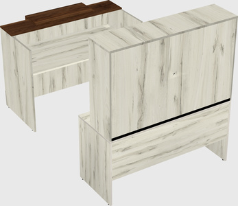Modular reception desk
