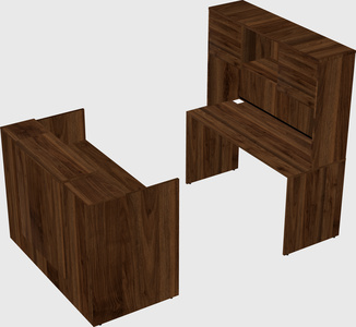 Modular reception desk