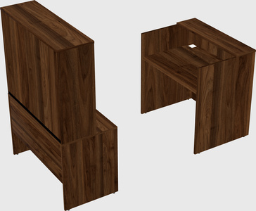 Modular reception desk