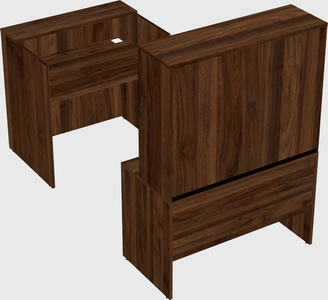 Modular reception desk