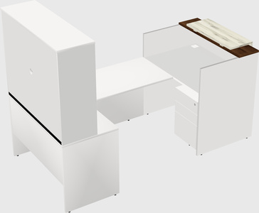 Modular reception desk