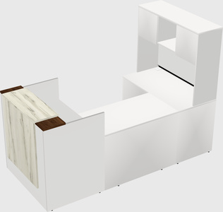 Modular reception desk