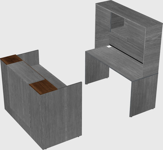 Modular reception desk