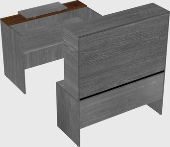 Modular reception desk