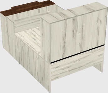 Modular reception desk