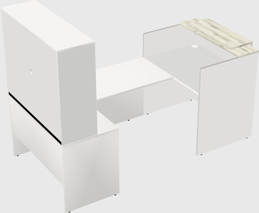 Modular reception desk