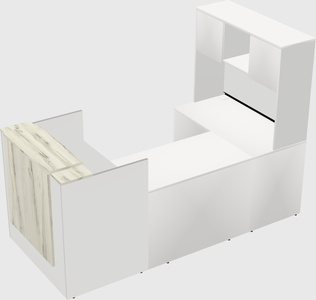 Modular reception desk