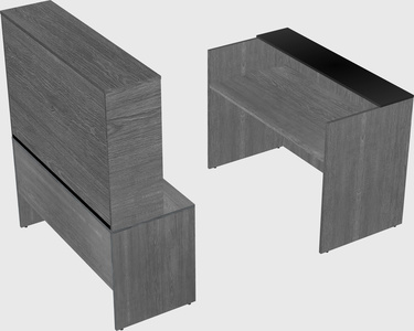 Modular reception desk