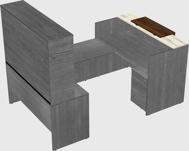 Modular reception desk