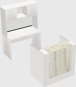 Modular reception desk