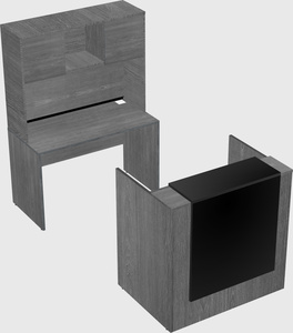 Modular reception desk