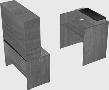 Modular reception desk