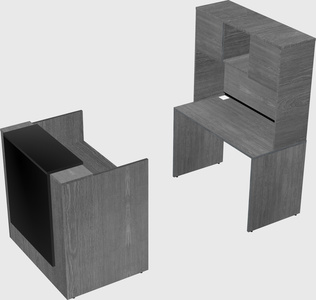 Modular reception desk