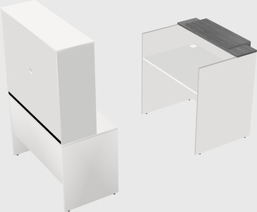 Modular reception desk