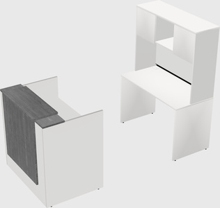 Modular reception desk