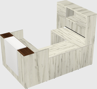 Modular reception desk