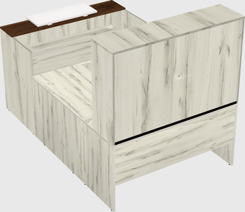 Modular reception desk