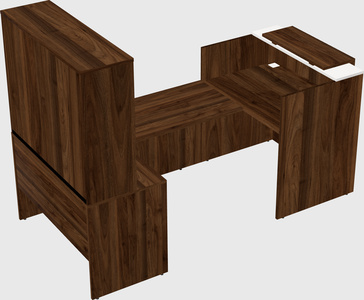 Modular reception desk