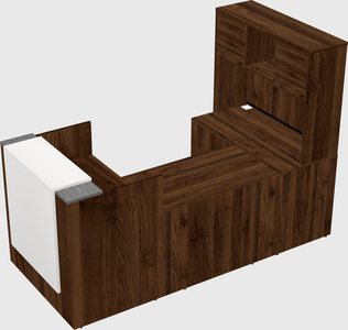 Modular reception desk