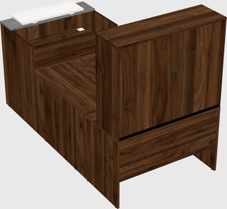Modular reception desk