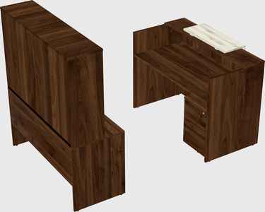 Modular reception desk