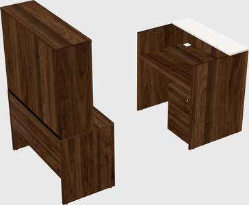 Modular reception desk