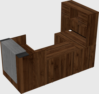 Modular reception desk