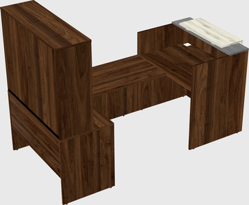 Modular reception desk