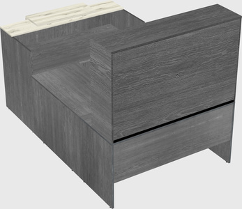 Modular reception desk