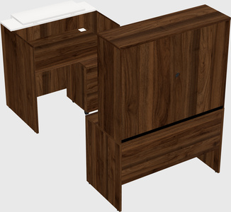 Modular reception desk
