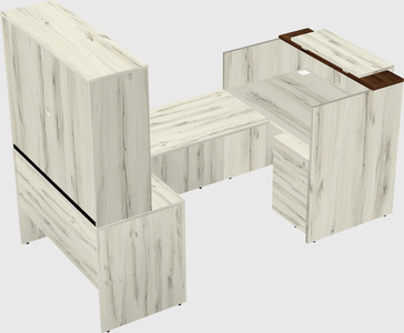 Modular reception desk