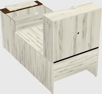 Modular reception desk