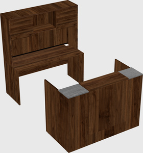 Modular reception desk