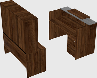 Modular reception desk