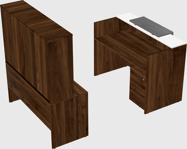 Modular reception desk