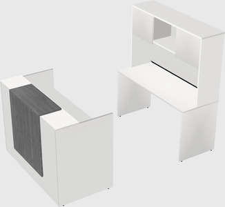 Modular reception desk