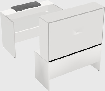 Modular reception desk