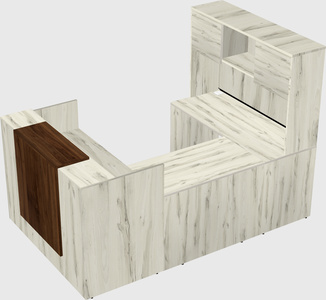 Modular reception desk