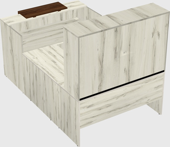 Modular reception desk