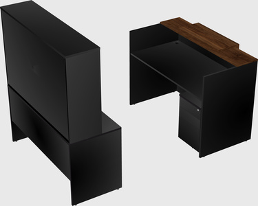 Modular reception desk