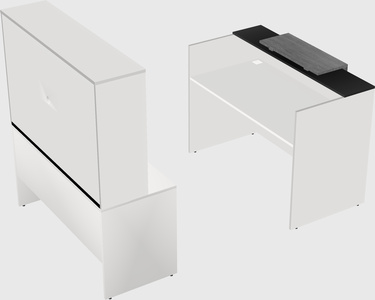 Modular reception desk