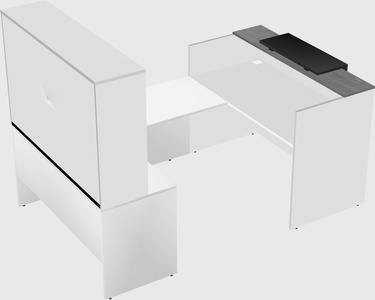 Modular reception desk