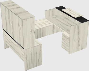 Modular reception desk
