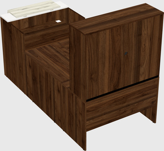 Modular reception desk