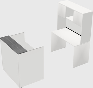 Modular reception desk