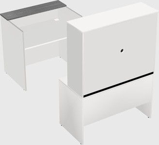 Modular reception desk