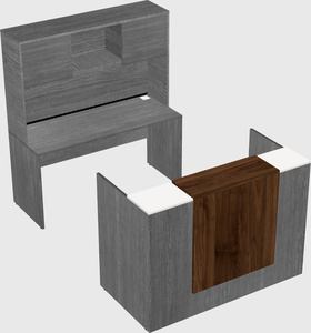 Modular reception desk