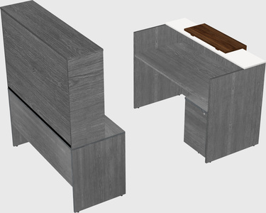 Modular reception desk
