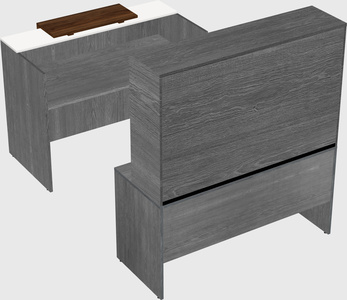 Modular reception desk